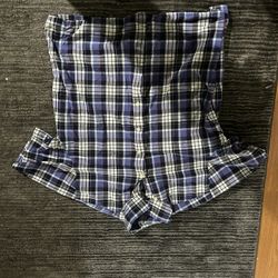 Blue Checked Ralph lauren medium Button Up