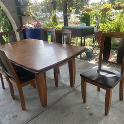 Dining Set/ Table With 6 Chairs