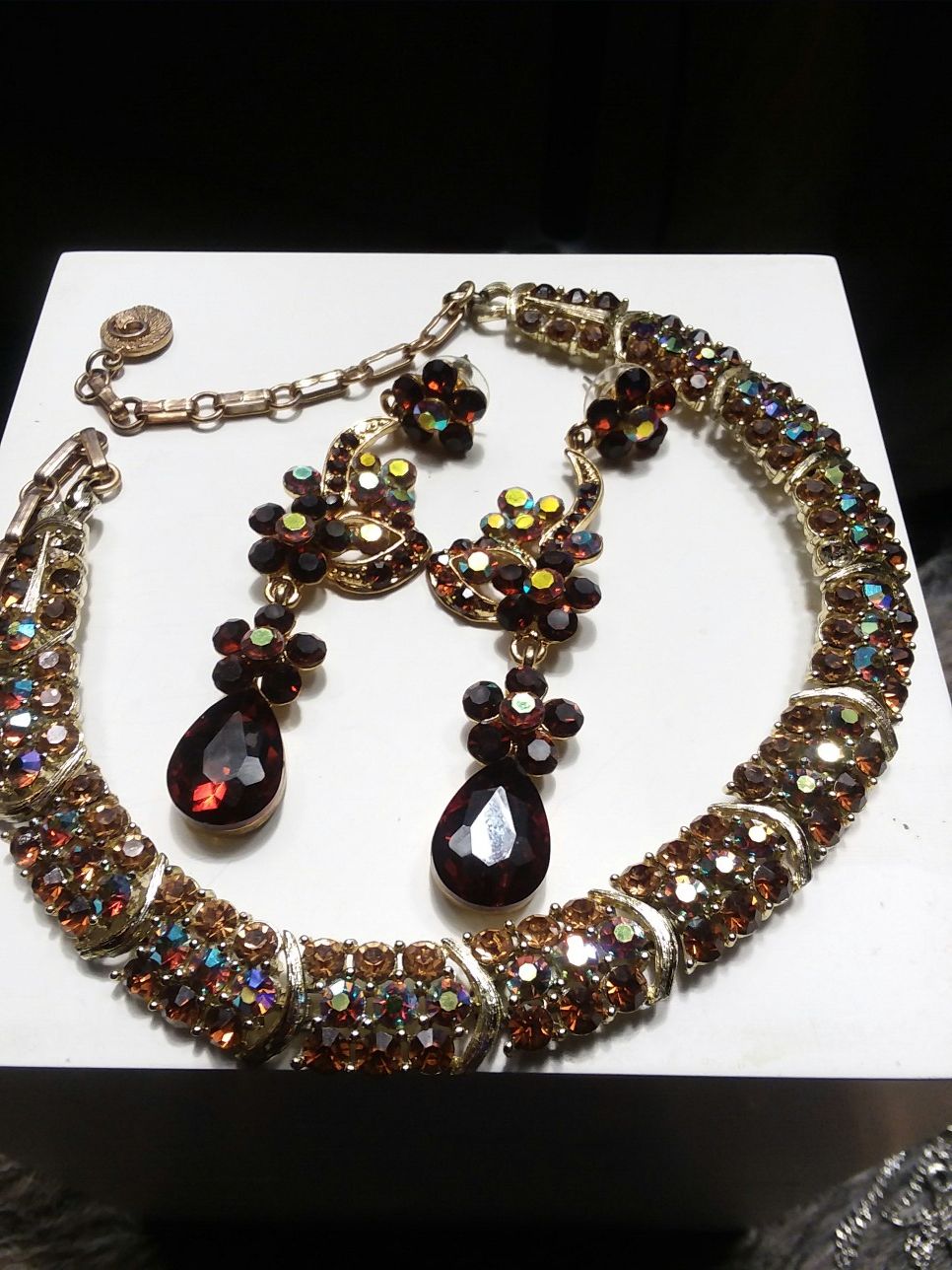 Stunning Linser Signed Set! Vintage Antique