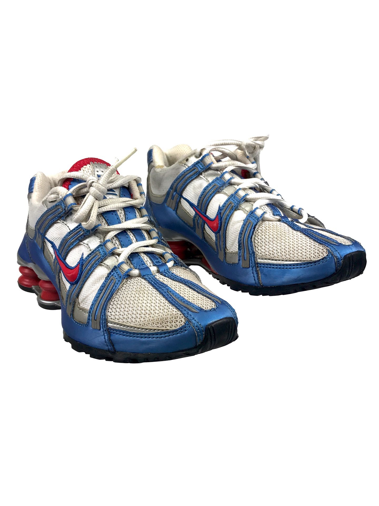 Nike Shox White|BluelRed Sz. 6.5 Shoes