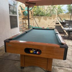 6ft Pool Table 