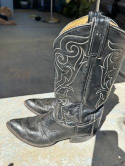 Tony Lama men’s boots size 9 smooth, ostrich