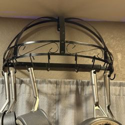 Kitchen Pot Rack