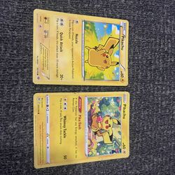 Pikachu Pokémon cards