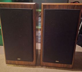 KLH PRO41 Bookshelf Speakers Pair 2.0 Wired 8 Ohm Wood Brown/Black