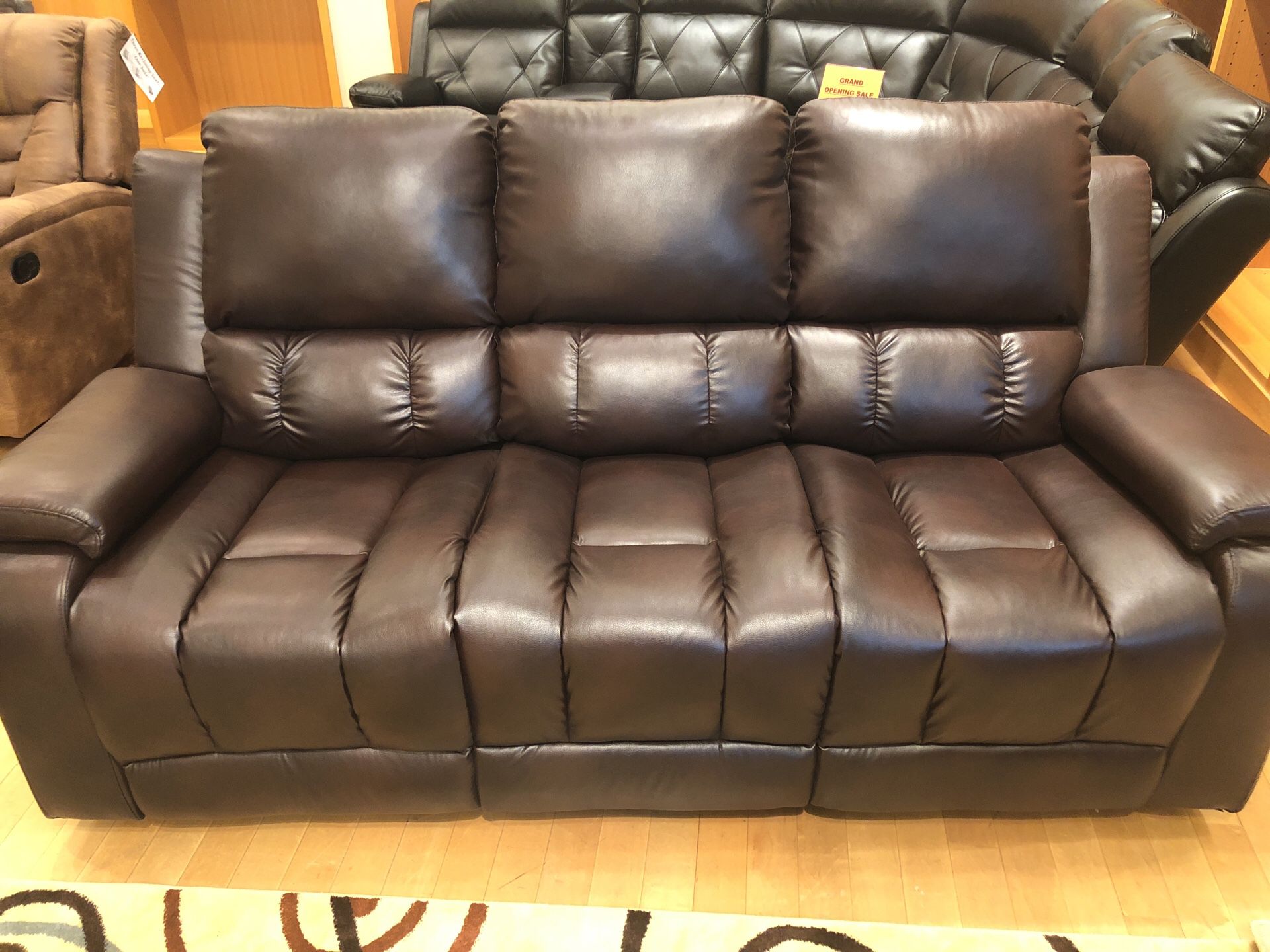 Reclining Sofa loveseat and chair set