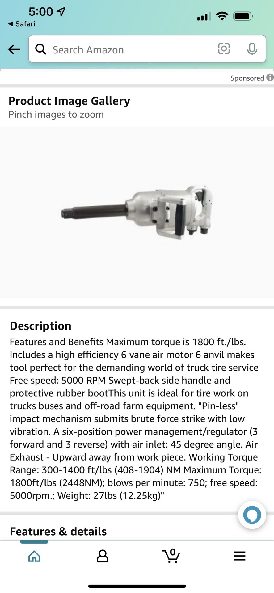 1” Impact Heavy Duty