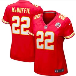 Women's Nike Trent McDuffie Red Kansas City Chiefs Game Jersey