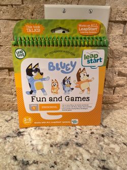 LeapFrog LeapStart Bluey Fun and Games