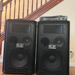 Ross System RCS153XL Passive 3 Way Speaker (Pair)