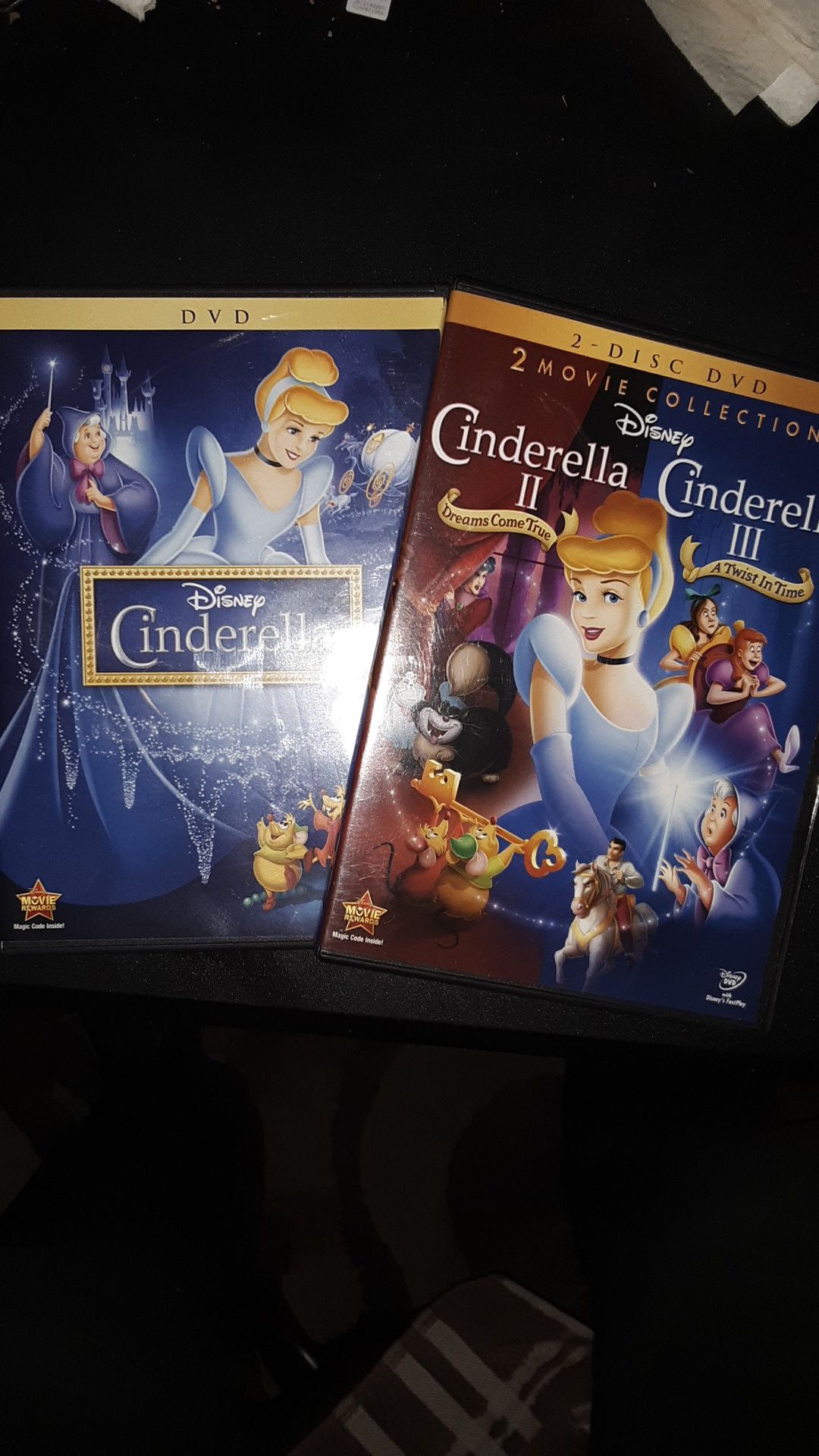 Disney Cinderella, Cinderella 2 and 3