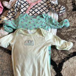Baby Girls' 3-Pack Cotton Sleeper Gown