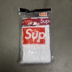 Supreme Hanes Boxer Briefs Size Medium 