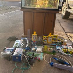 30 Gallon Fish Tank Setup And New Parts!!!