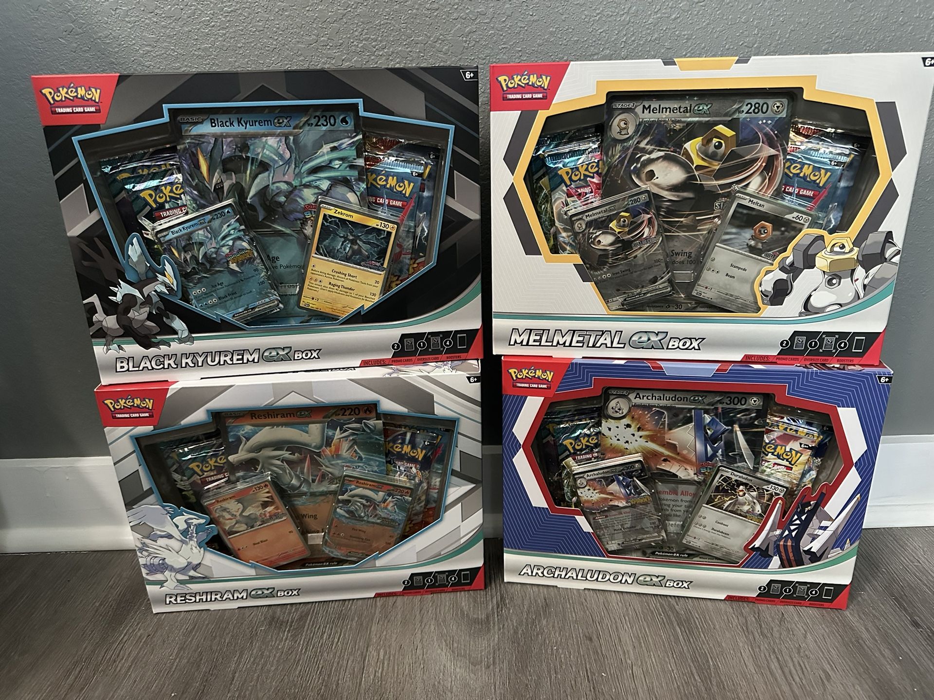 Pokemon 4 Packs Box Sets