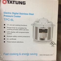 Electric Digital Pressure Cooker