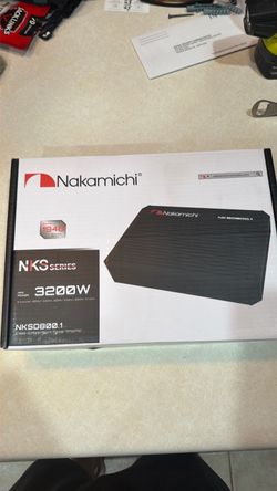 New Nakamichi NKSD800.1 Subwoofer amp $120