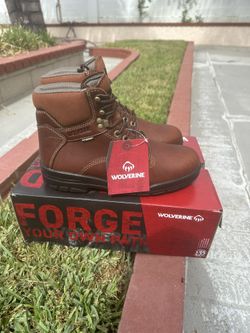 Brand New Wolverine Work Boots For Men. Size 10.5. Soft Toe 