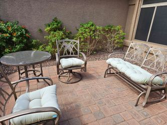4-piece set patio furniture