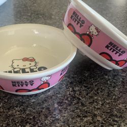 Hello Kitty Pet Bowls