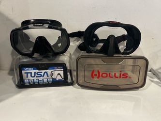 Hollis M1 Scuba Diving Mask – Like New – Only 2 Dives