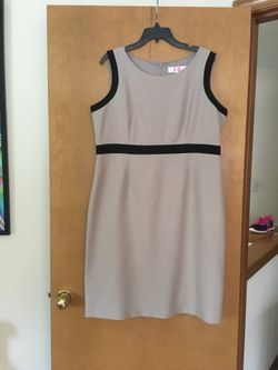 Ladies Empire waist dress with cropped jacket