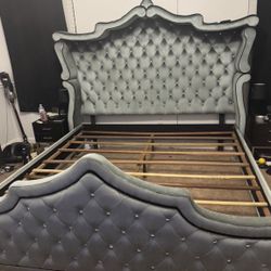 King Upholstered Bed