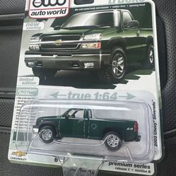 2024 Auto World 2003 Chevy Silverado Truck Limited Edition Green