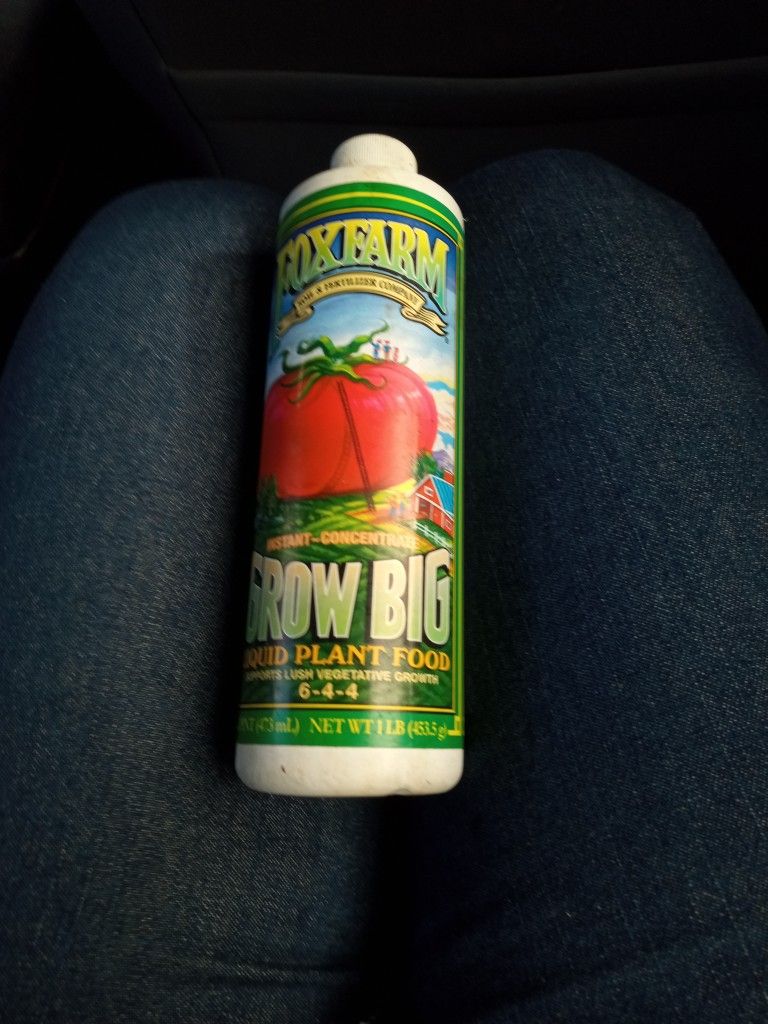 Fox Farm - Grow Big And Tiger Bloom Liquid Nutrients