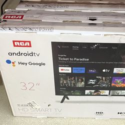 RCA 32-Inch HD Smart Google TV, Frameless LED Display with HDR10, Wi-Fi and Bluetooth, - Open Box Return - Model: TC-LE32K-AN2401 - MSRP $159