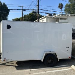 2025 clean title  6x12 Look Enclosed Trailer  Brand new 3200