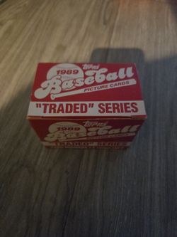 1989 topps traded set
