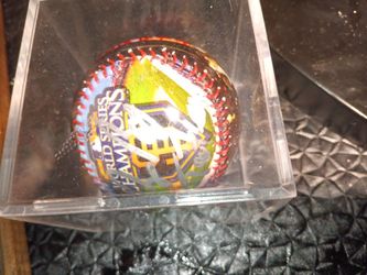 10 Signed Baseballs And One World Series Signed Ball