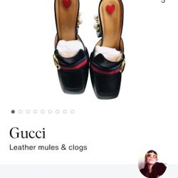 Gucci Peyton Mules