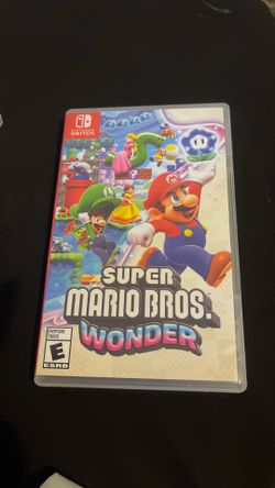 Super Mario Bros Wonder Nintendo Switch Game