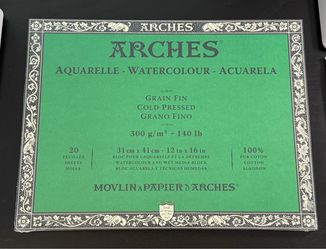 Arches Watercolor Paper - 12 x 16