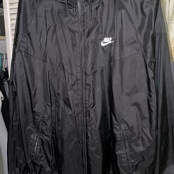 Nike Tech Black Windbreaker Sz L