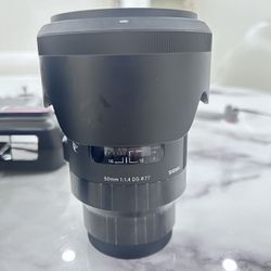 Sigma 50mm f/1.4 DG DN Art Lens (Sony E)