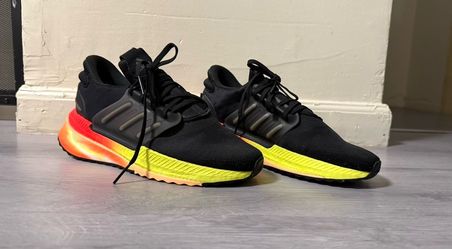 Adidas X_PLRBOOST running shoes in Limited color way: Orange and Green