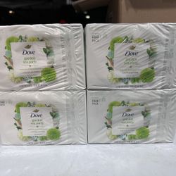 Dove Garden Tea Party Beauty Bar Soap - 4pk - 3.75oz each