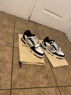 Louis Vuitton LV Trainer Sneakers Black White