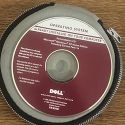 Dell Reinstallation CD for Windows XP Home Edition