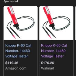 Knopp Voltage Testers Up To 600 Volts 