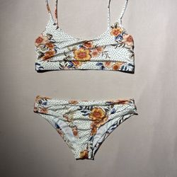 Body Glove Floral Polka Dot Bikini – Size M