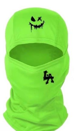 Neon Green Balaclava Ski Mask