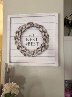 White frame