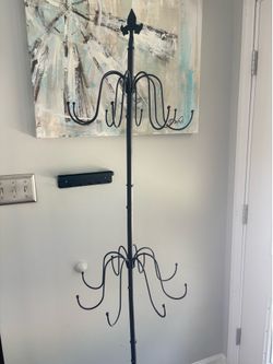 coat rack, black