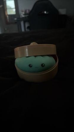 Fake blue dumpling squishy
