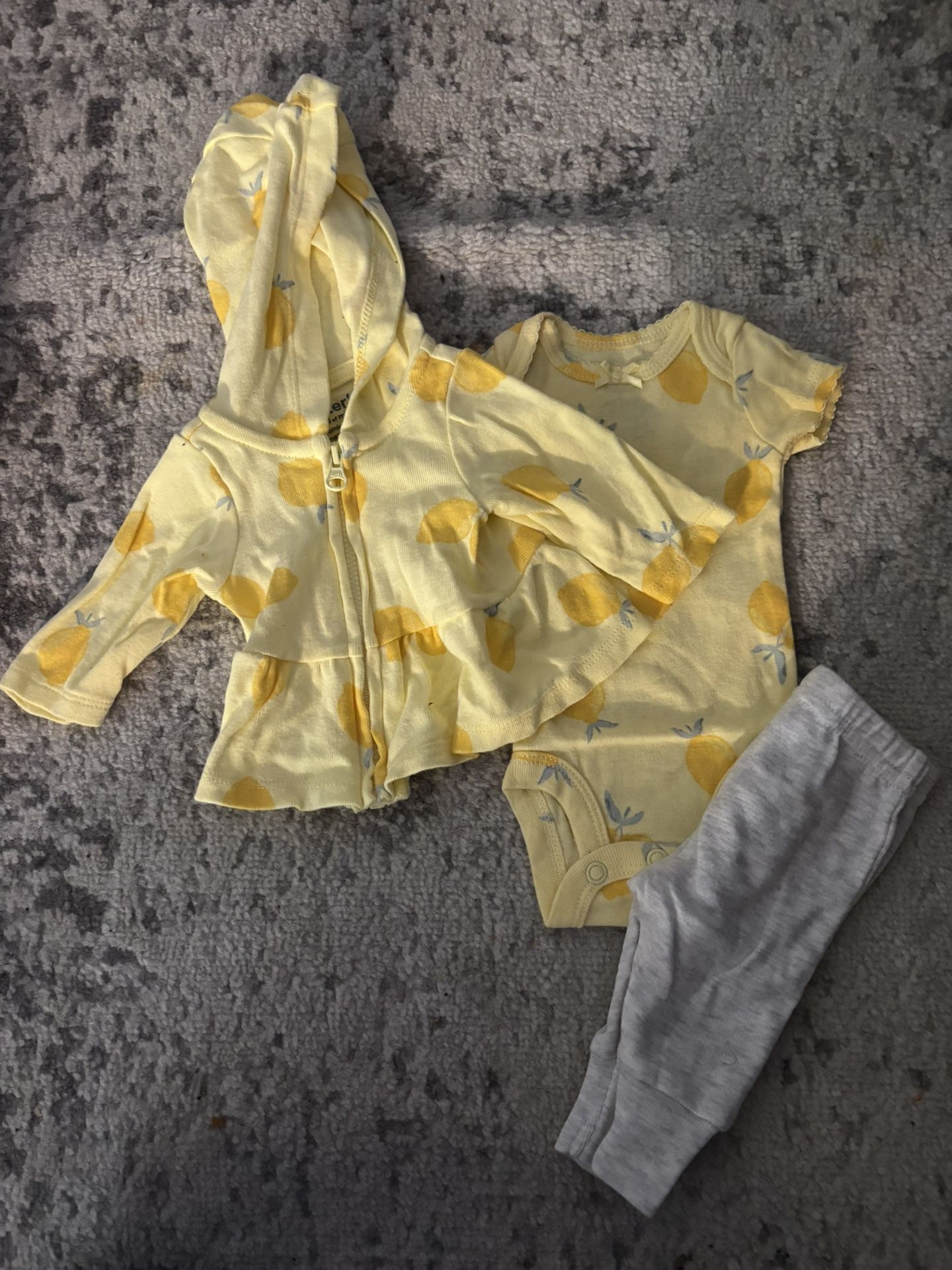 Three Piece Preemie Outfit
