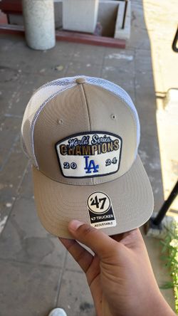 '47 Brand Los Angeles Dodgers 2024 World Series Champions trucker hat